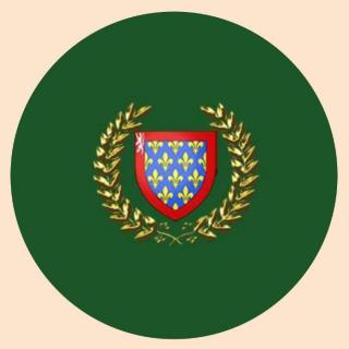 Academie blason avec un fond